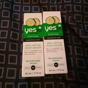 Yes to cucumbers skin moisturizer